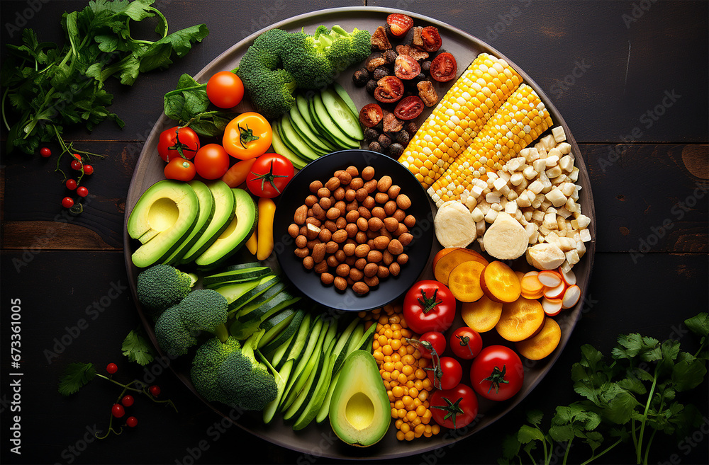 Vegetarian diet food