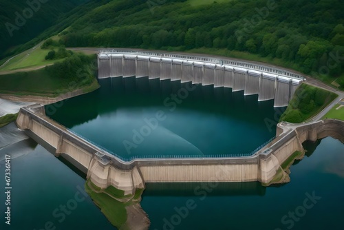 Itaipu dam on river Parana