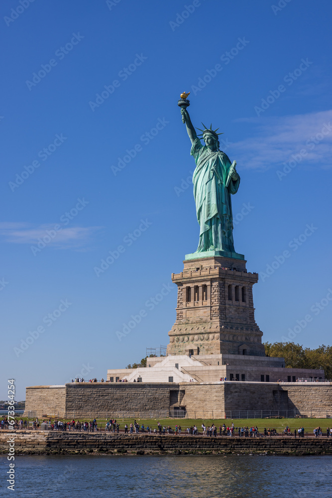 The statue of liberty 