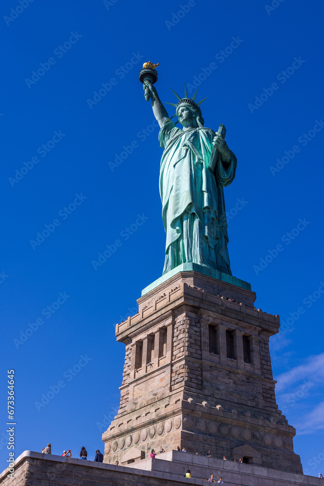 The statue of liberty 