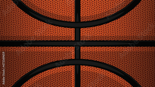 Seamless vector pattern basketball football texture repeating brish