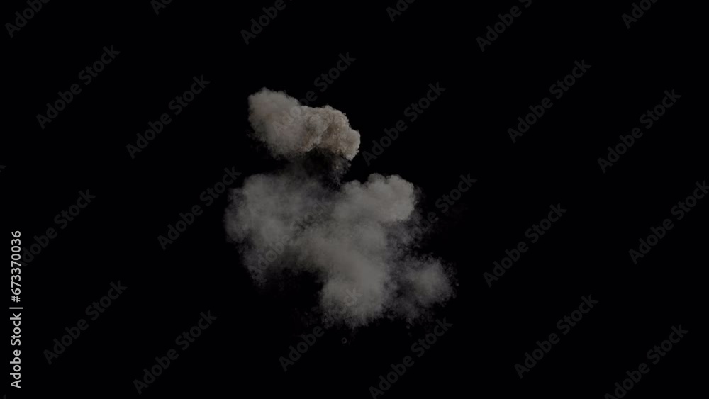 Realistic explosion with high energy, flames, smoke, 4k 24p with alpha channel for transparent background. The shot was created in slow motion so you can adjust the framerate Realistic explosion with high energy, flames, smoke, 4k 24p with alpha channel for transparent background. The shot was created in slow motion so you can adjust the framerate