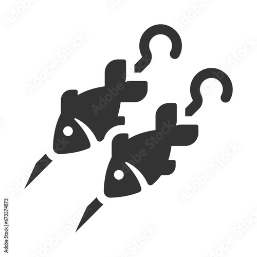 Fish skewer Icon