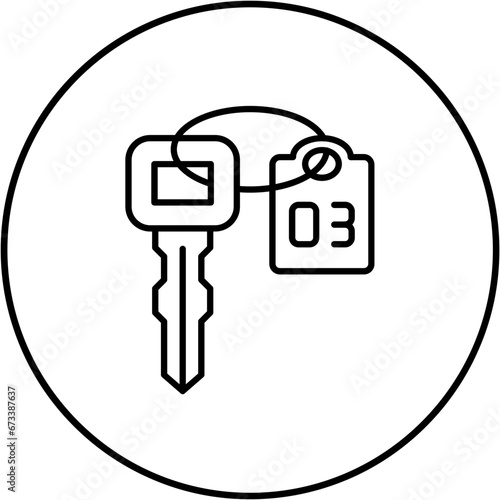 Room Key Icon