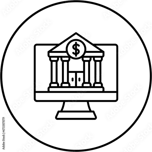 Online Banking Icon