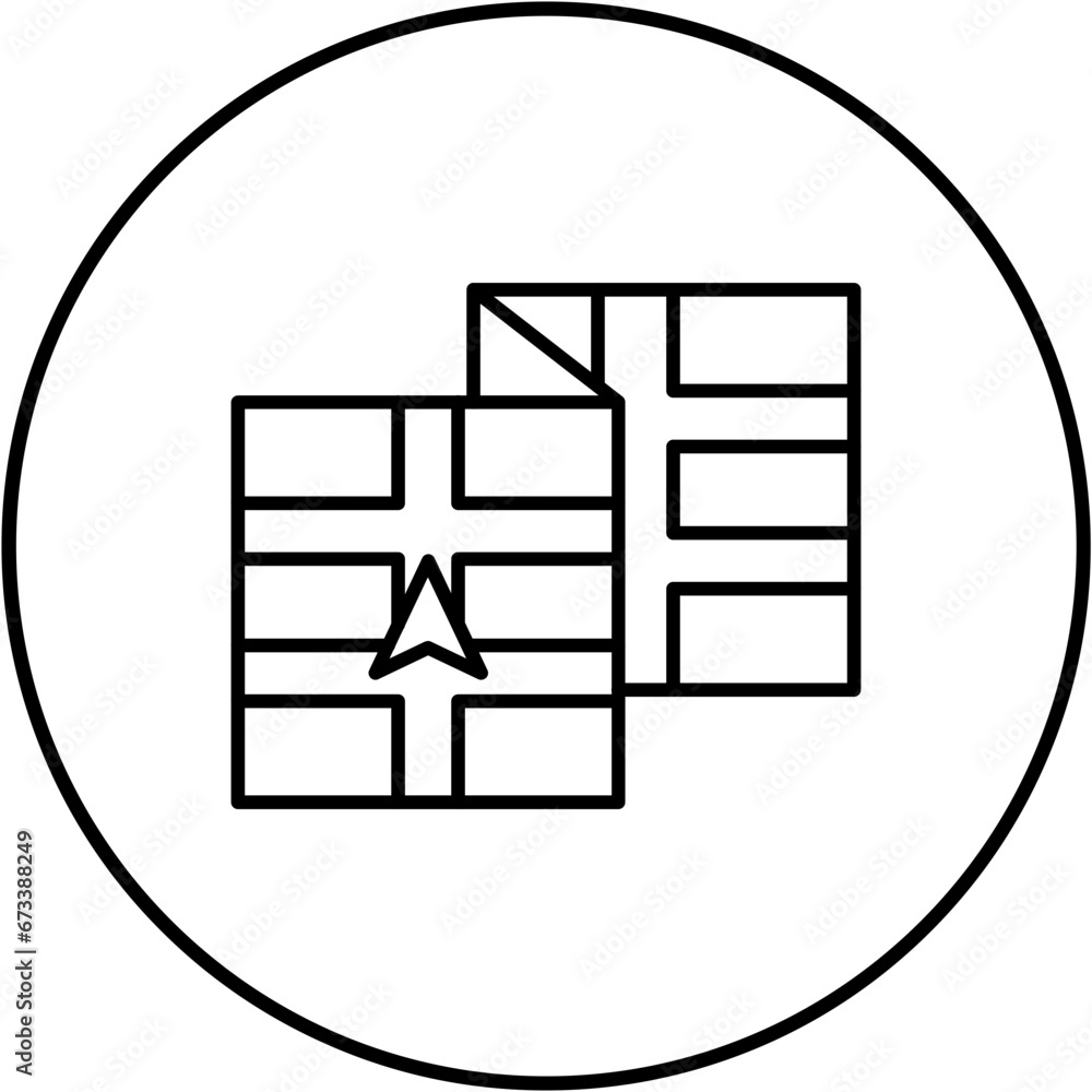 Fototapeta premium Navigator Icon