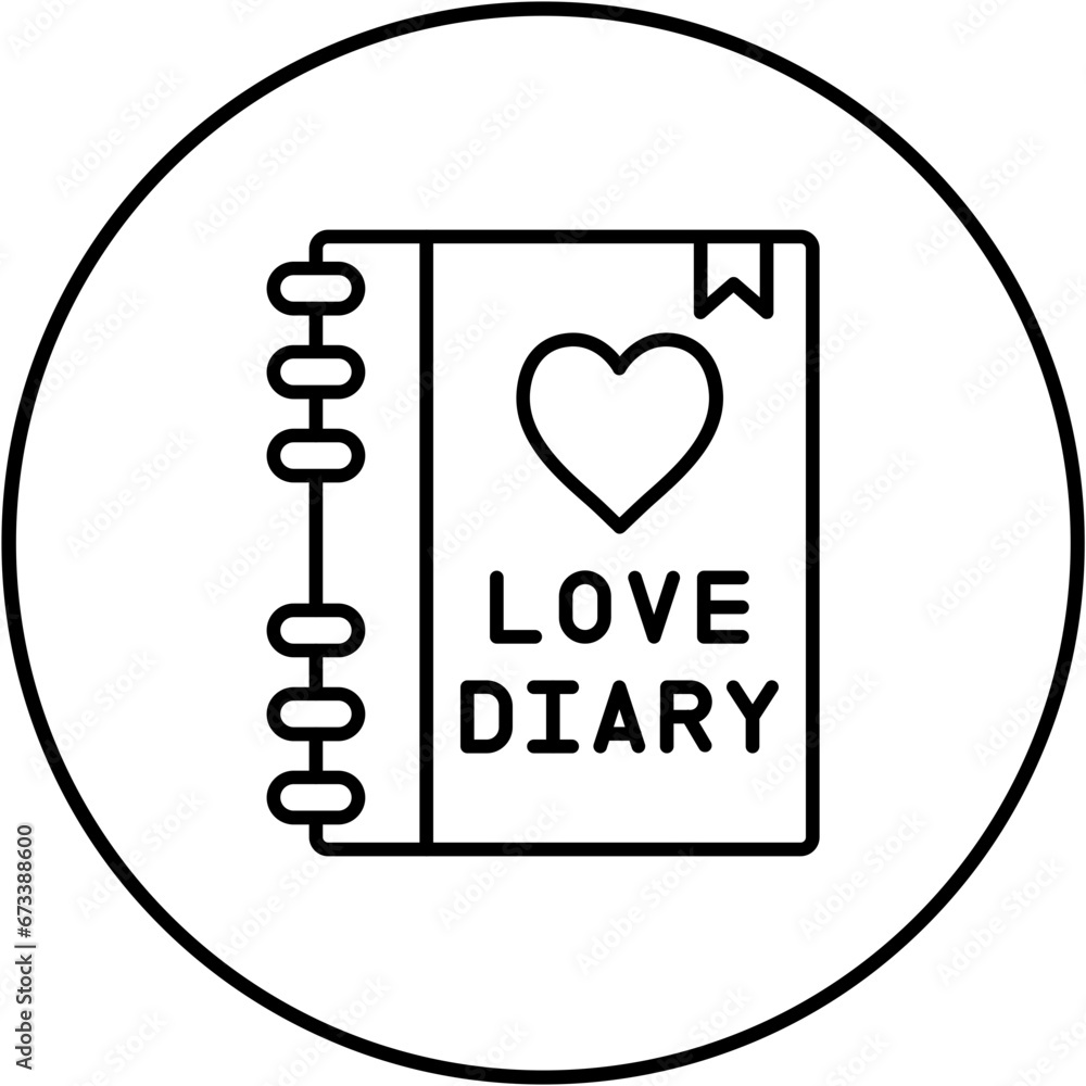 Diary Icon Diary Icon