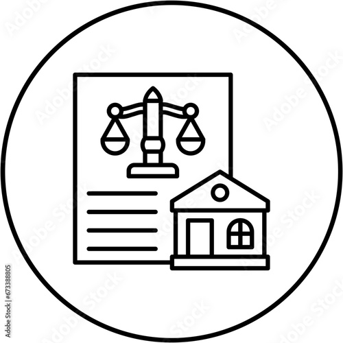 Property Law Icon
