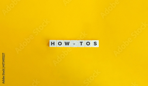 How-Tos, How To, Tip, Manual, Handbook, Guidebook