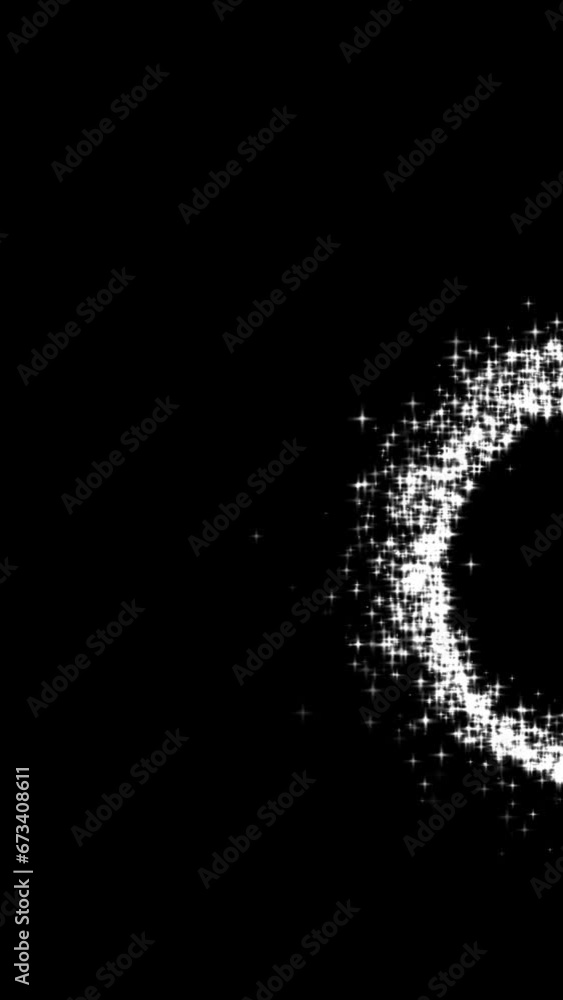 vertical animation - Magical sparkles of light form abstract simple plane structure vertical animation - Magical sparkles of light form abstract simple plane structure