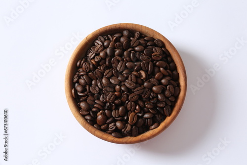 coffee beans in a bowl