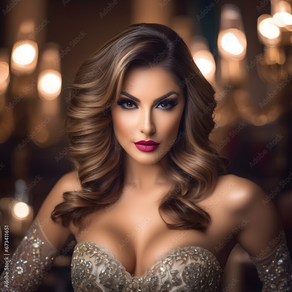 Fototapeta premium portrait of a woman