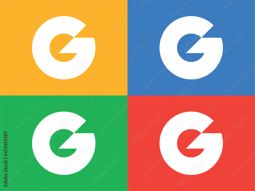 Modern professional logo in the shape of the letter G. Exclusive G shape Modern professional logo in the shape of the letter G. Exclusive G shape