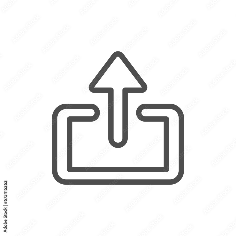 upload icon design vector template upload icon design vector template