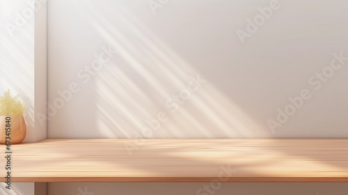 clean background desk, white and light wood color, perfect for product mockups, and product shots, with room for text, minimalist background, clean desk