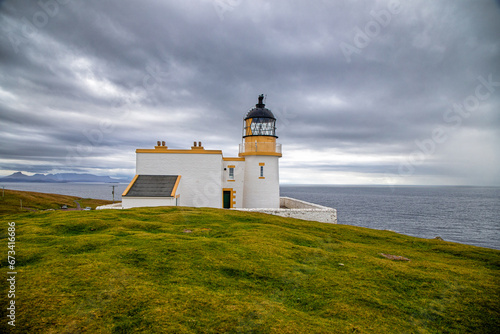 leuchtturm in den highlands - stoer lighthouse