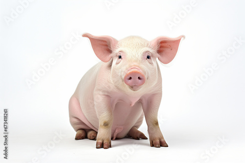 Pig  Pig Isolated On White  Pig Isolated On White Background