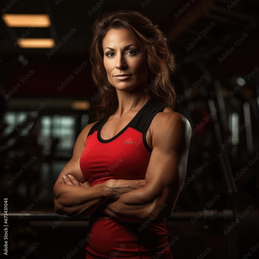 portrait of a woman sports coach portrait of a woman sports coach