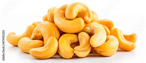The cashews have a satisfying crispness and a tempting golden hue photo