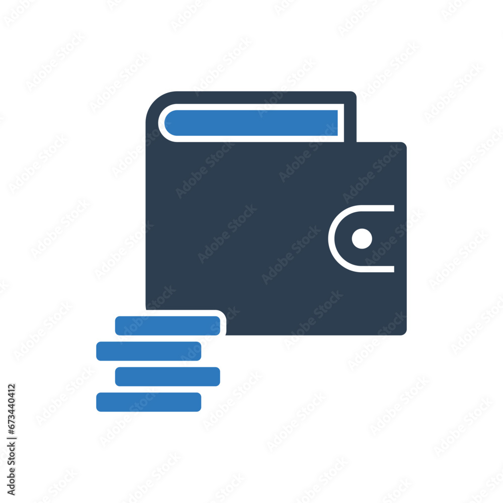 Wallet Icon Sign Symbol Vector Wallet Icon Sign Symbol Vector
