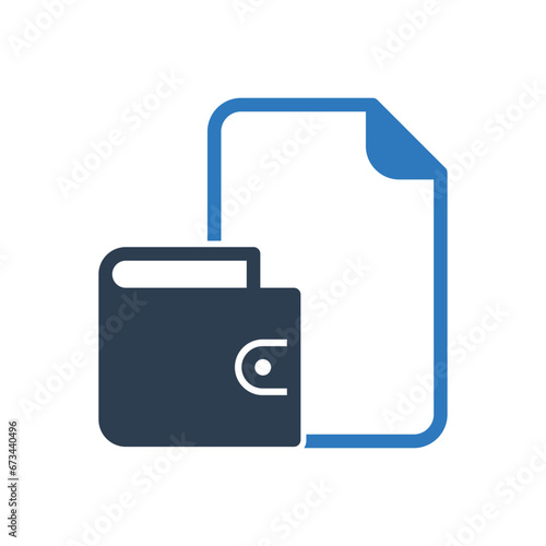 Free Download Wallet Document Icon Sign Symbol - GFXLoad