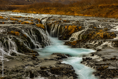  Bruarfoss-Wasserfall in Island