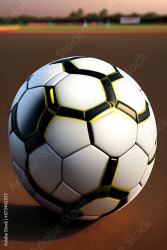 soccer ball on grass