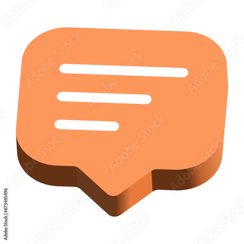 3d message chat icon speech bubble symbol comment icon - talk message Bubble chat icon with dots three points. online communication, Conversation, chatting icons