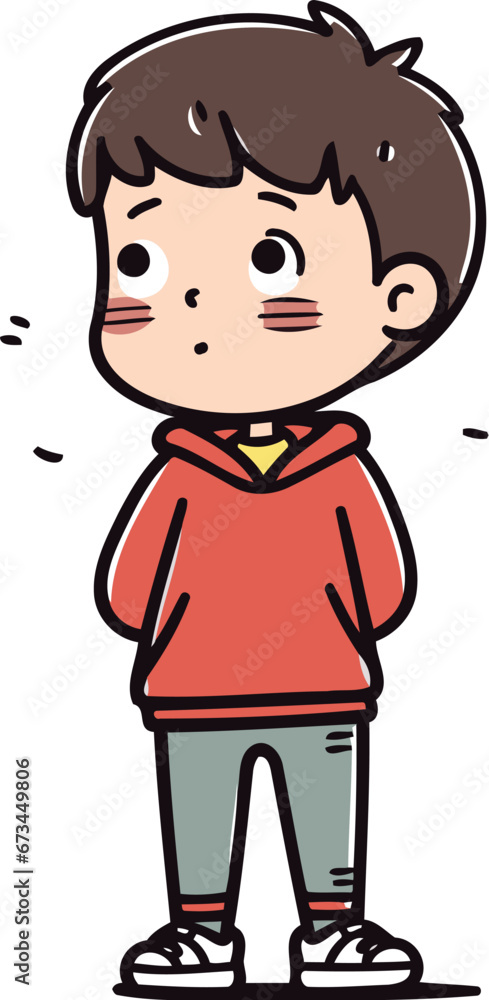 Cute little boy crying. Vector illustration of a cute little boy crying. Cute little boy crying. Vector illustration of a cute little boy crying.