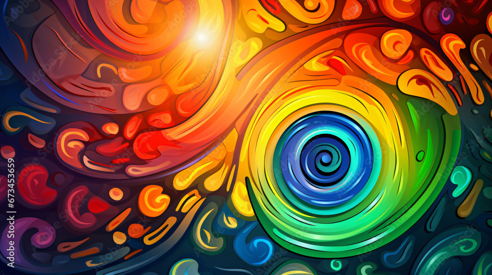 abstract background with circles abstract background with circles