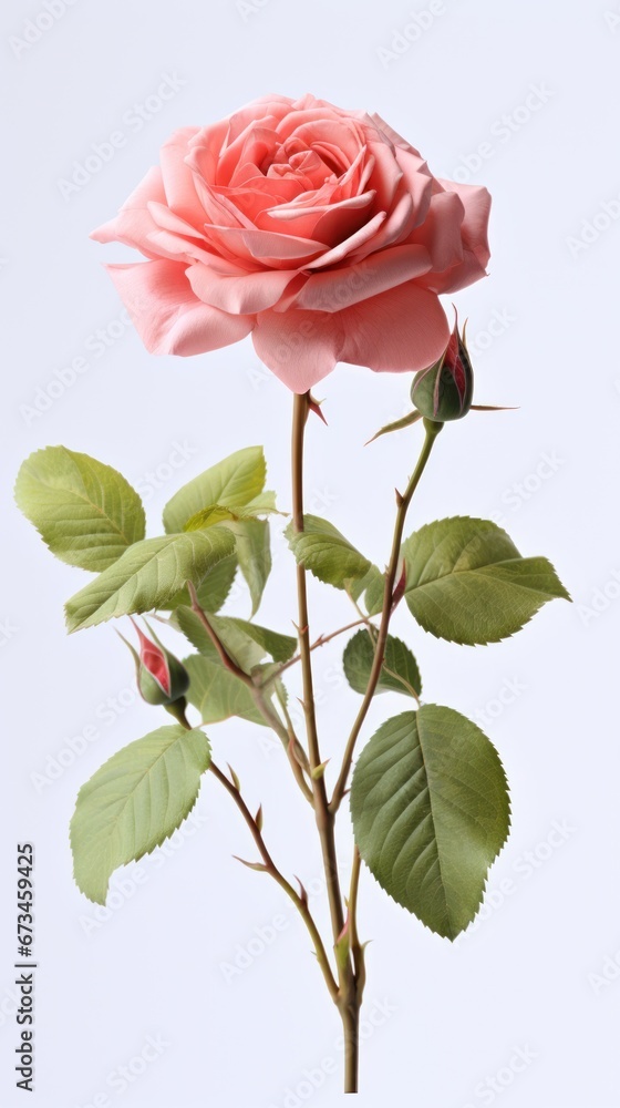 Fototapeta premium Stalik of rose UHD wallpaper