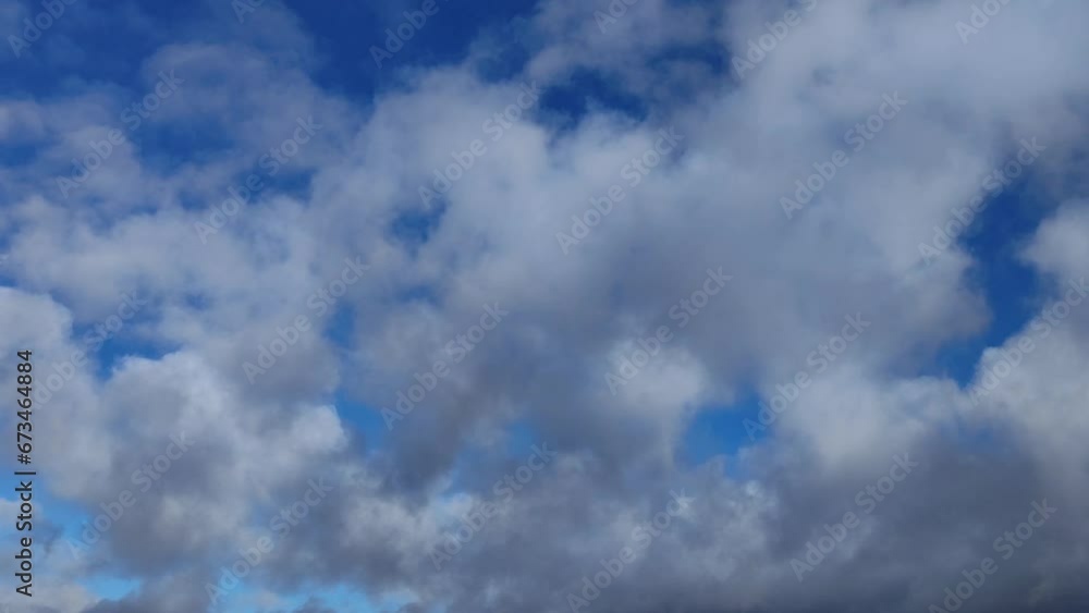 Early sky with golden-toned altocumulus clouds moving Early sky with golden-toned altocumulus clouds moving