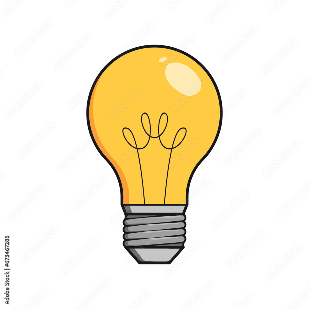 Light Bulb Vector Illustration Icon Idea mind success Icon Light Light Bulb Vector Illustration Icon Idea mind success Icon Light