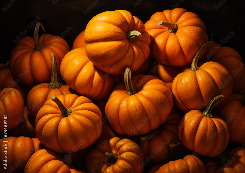 A Pile of Pumpkins: A Photo of Autumn Colors and Shapes A Pile of Pumpkins: A Photo of Autumn Colors and Shapes