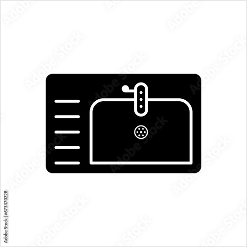 Kitchen Sink Icon, Kitchen Accessories With Water Tap Used For Washing Dishes, Preparing Food