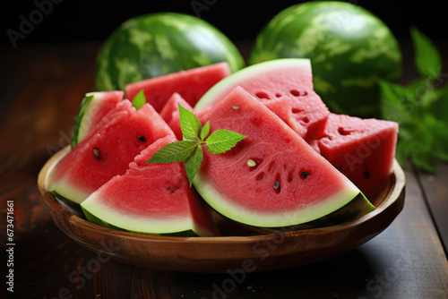 Fresh and Healthy Watermelon