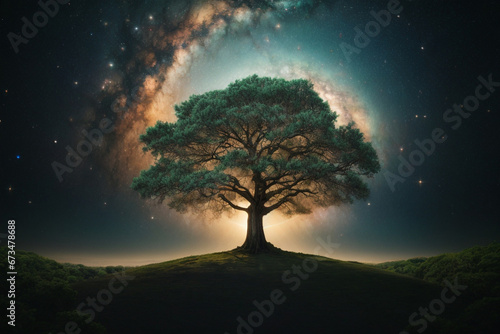 the universe, and the tree of life