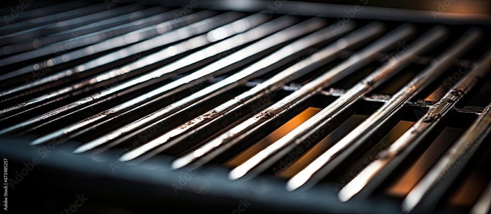 An image capturing a metallic enclosure An image capturing a metallic enclosure