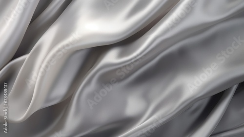 silk fabric gray color