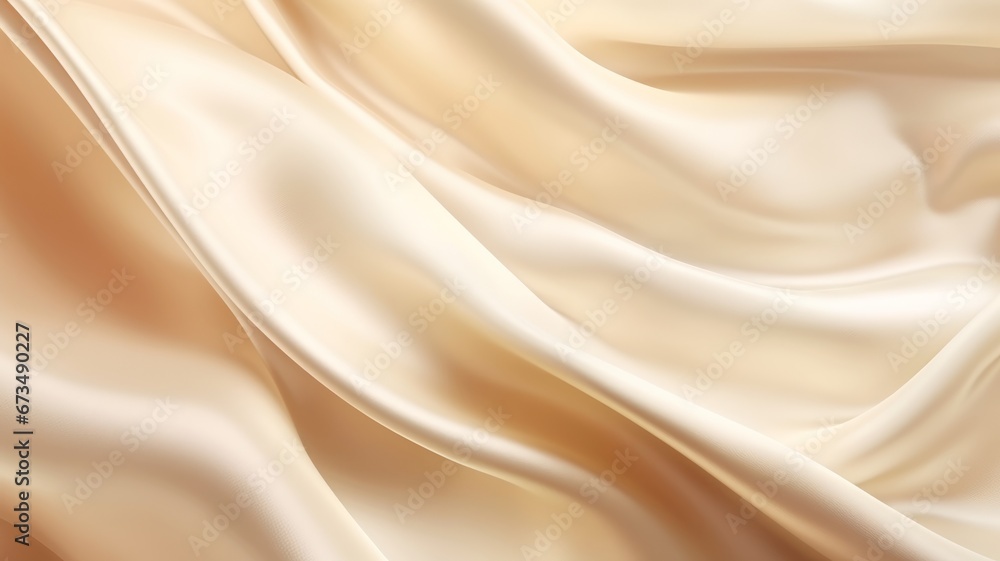 silk fabric warm cream color silk fabric warm cream color