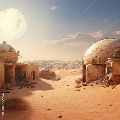 Sci-fi Desert