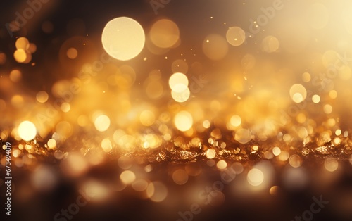 golden luxury bokeh dust background © Harry