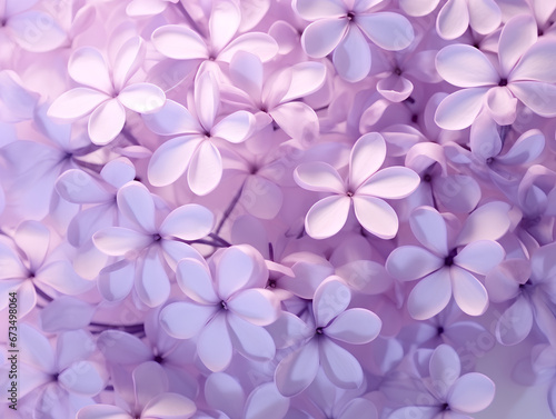 Beautiful violet background from lilac flowers close-up, Spring flowers. © CosmoJulia