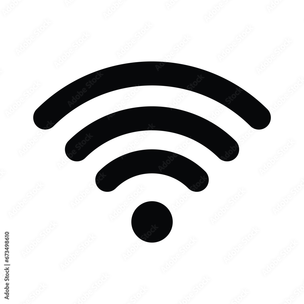 wifi connection icon logo design vector template illustration. EPS 10 wifi connection icon logo design vector template illustration. EPS 10