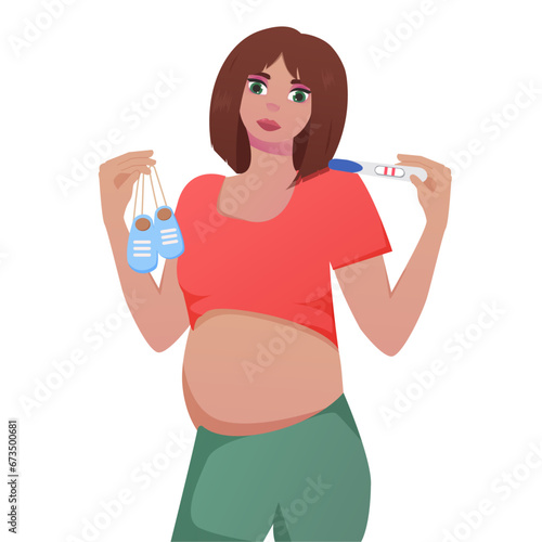 Pregnant girl boy pregnancy happy