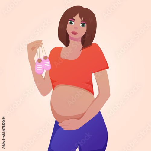 Pregnant girl boy pregnancy happy