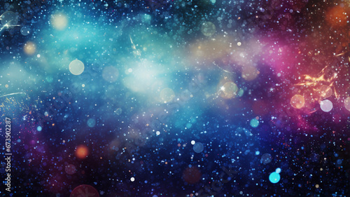 abstract starry sky background