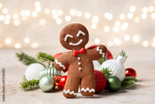 Cute Gingerbread man