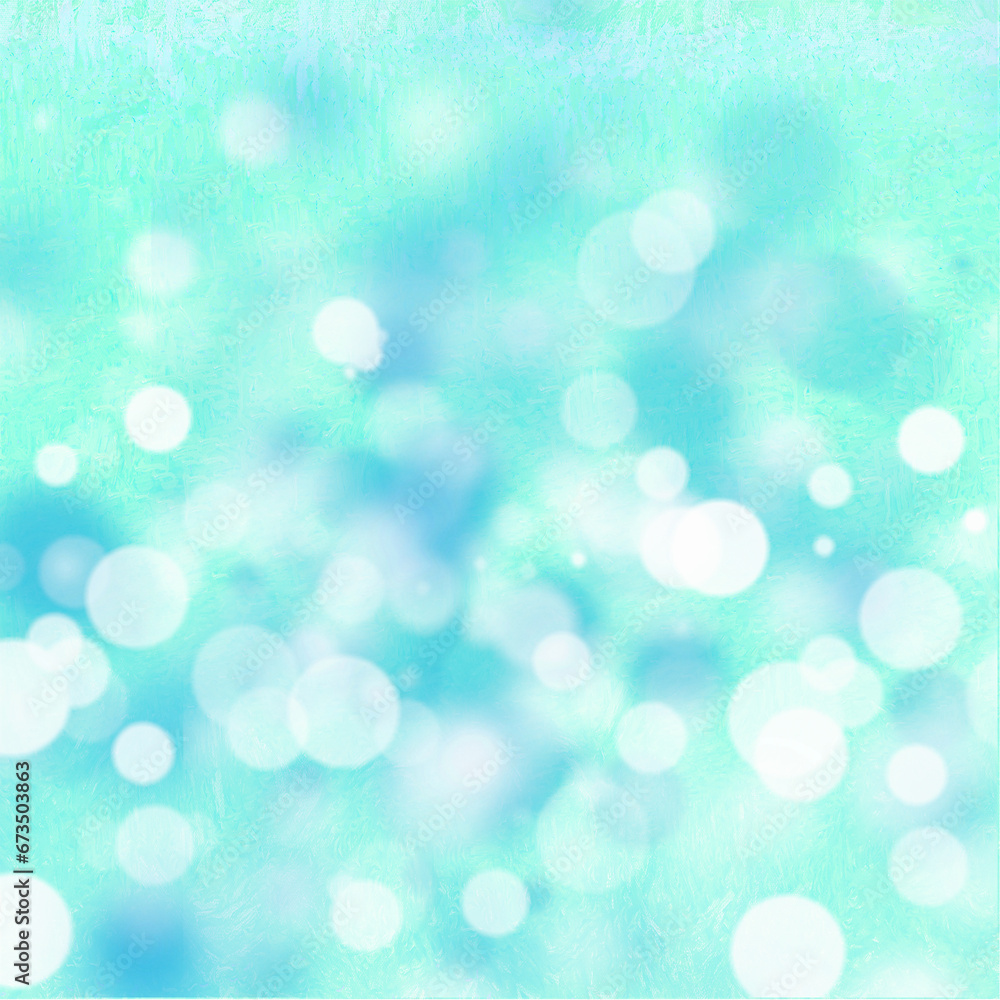 Blue bokeh background with copy space for text or your images, Suitable for seasonal, holidays, event, celebrations, Ad, Poster, Sale, Banner, Party, and design works