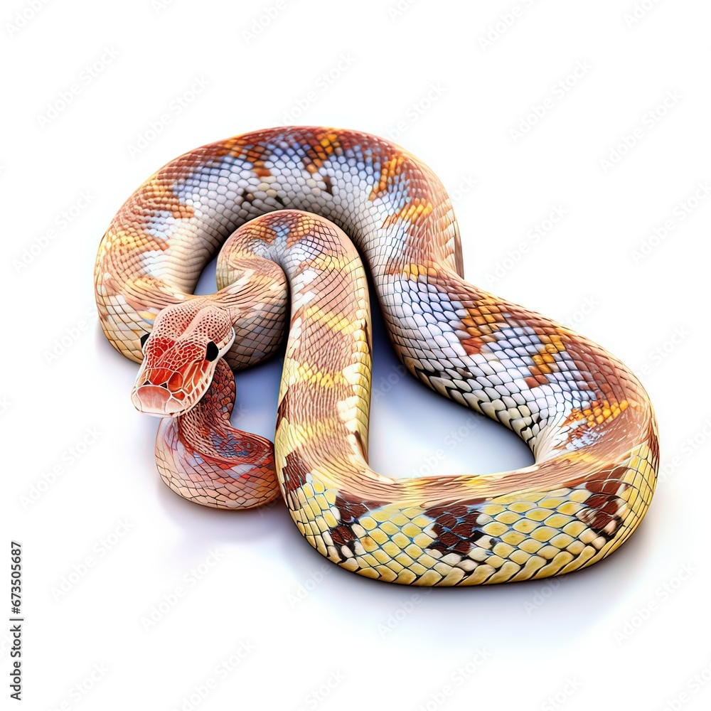 Naklejka premium Tentacled Snake
